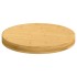 Tablero de mesa de bambú Ø40x4