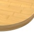 Tablero de mesa de bambú Ø40x4
