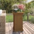 Soporte para plantas madera maciza pino marrón miel 40x40x60