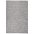 Alfombra de exterior de tejido plano marrón y azul 120x170