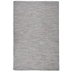 Alfombra de exterior de tejido plano marrón y azul 120x170 cm