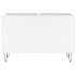 Mueble para discos madera contrachapada blanco 74,5x38x48