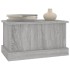 Baúl almacenaje madera contrachapada gris sonoma 50x30x28