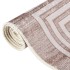 Alfombra lavable antideslizante beige 80x300