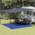 Alfombra para tienda de campaña HDPE azul 400x400