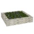 Arriate de gaviones de acero galvanizado 100x100x20
