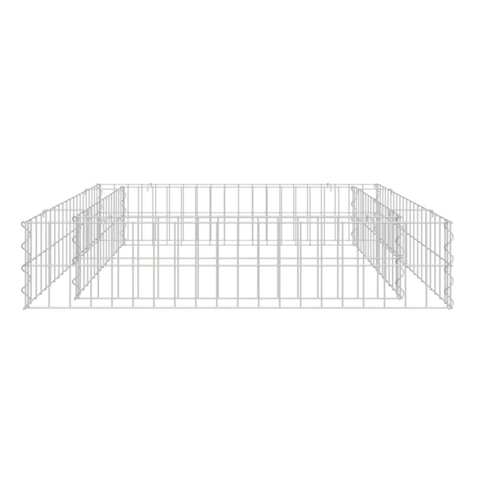 Arriate de gaviones de acero galvanizado 100x100x20