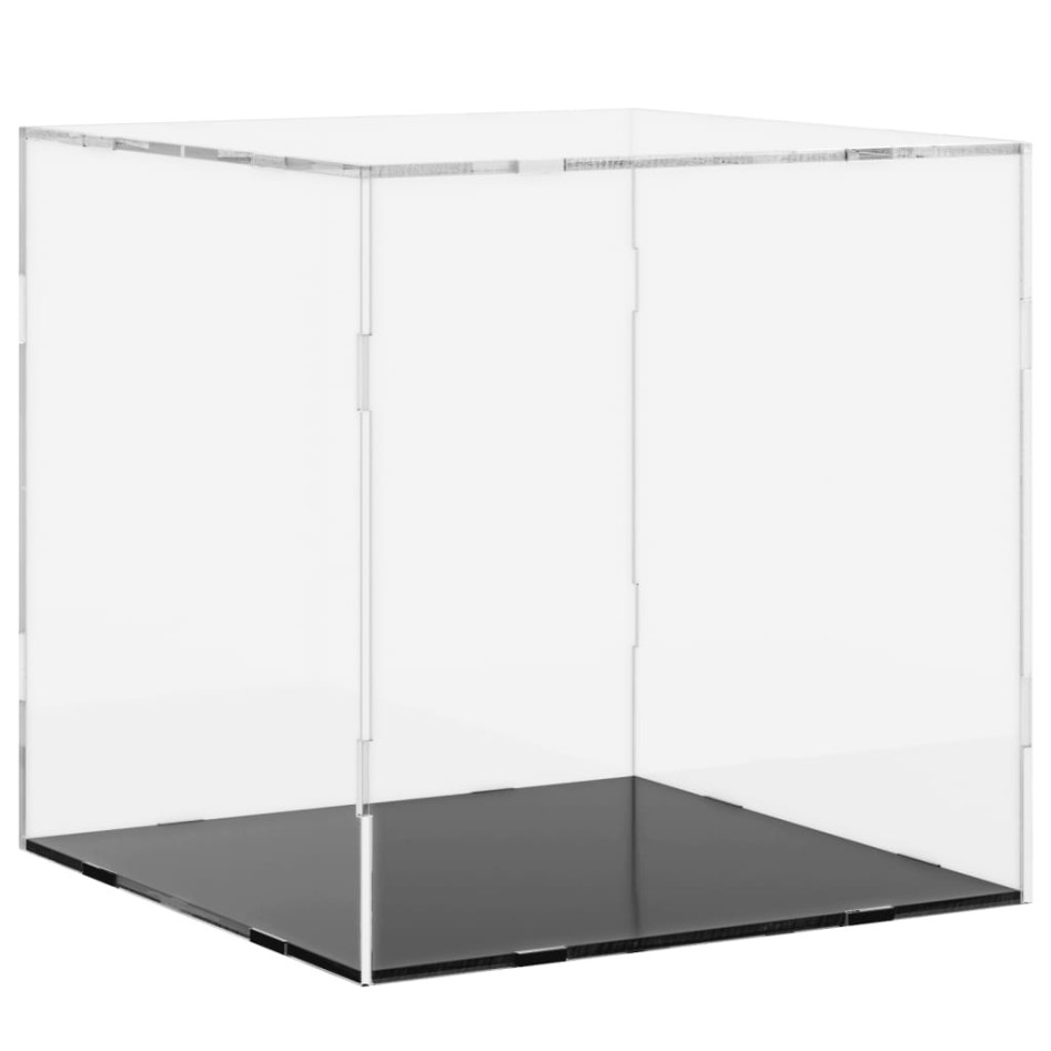 Caja de exposición acrílico transparente 30x30x30