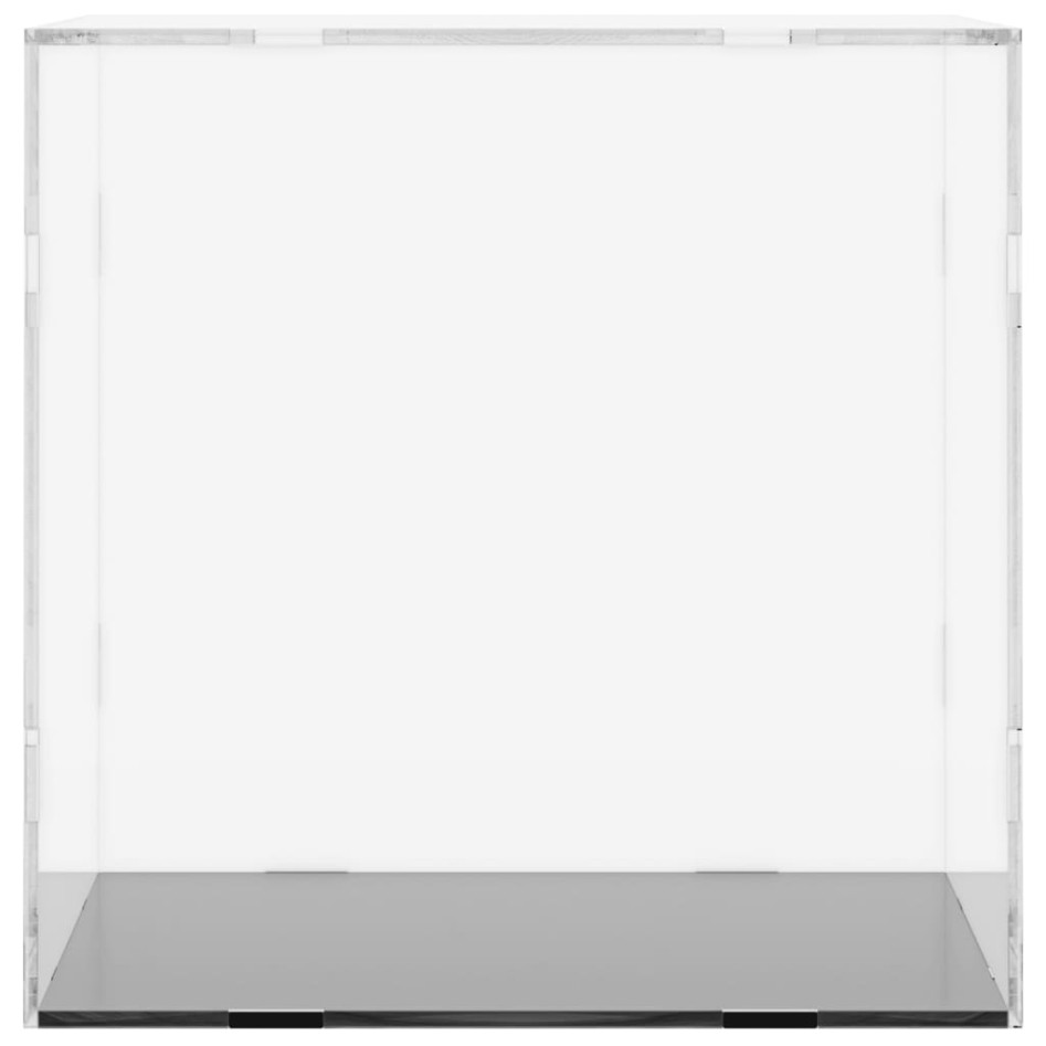 Caja de exposición acrílico transparente 30x30x30