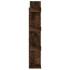 Estantería madera contrachapada roble ahumado 48x25,5x140