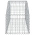 Cesta de gaviones forma arco hierro galvanizado 150x50x40/60