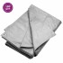 Lona HDPE gris 180 g/m² 4x6
