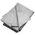 Lona HDPE gris 180 g/m² 4x6
