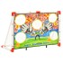 Portería de fútbol infantil con pared de portería 120x51x77,5