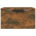 Mesitas de noche de pared 2 uds color roble ahumado 34x30x20