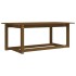 Mesa de centro madera maciza de pino marrón miel 110x55x45