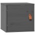Armario de pared de madera maciza de pino gris 31,5x30x30