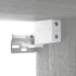 Set de muebles para TV 4 pzas madera contrachapada gris