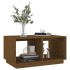 Mesa de centro madera maciza de pino marrón miel 80x50x40