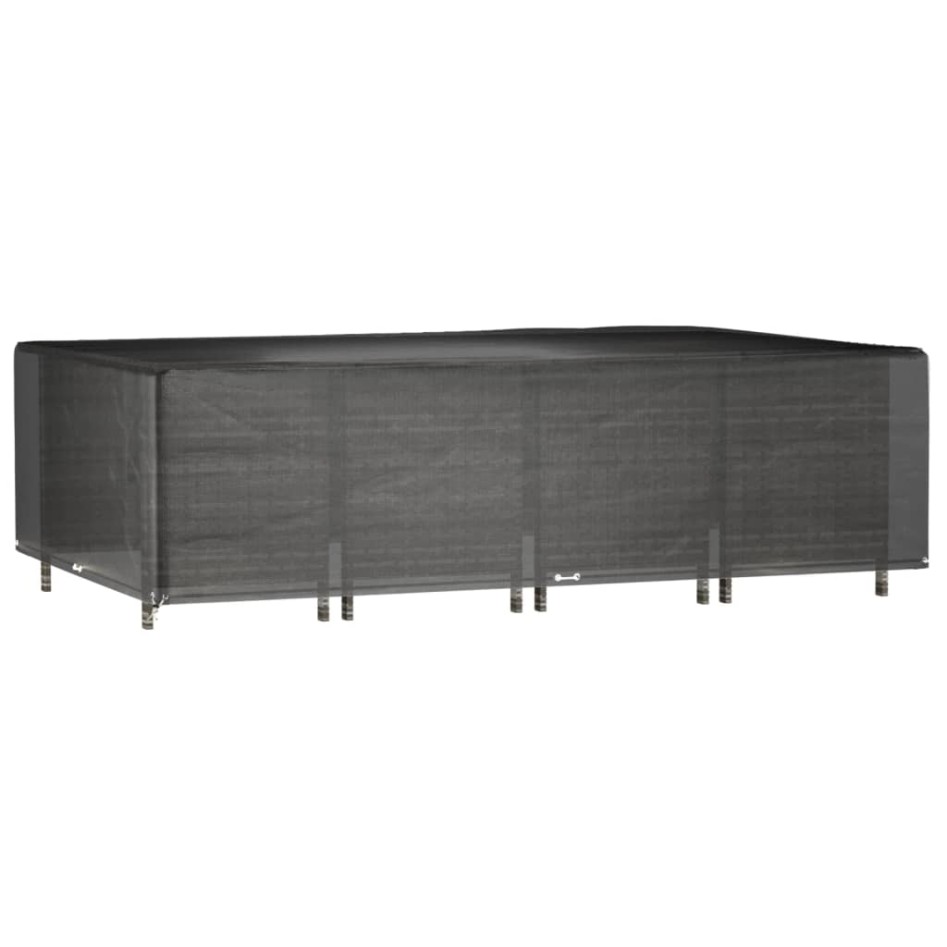 Funda para muebles jardín 16 ojales rectangular 325x205x90