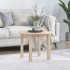 Mesa de centro de madera maciza de pino Ø 55x45