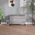 Mueble discos madera contrachapada gris sonoma 74,5x38x48