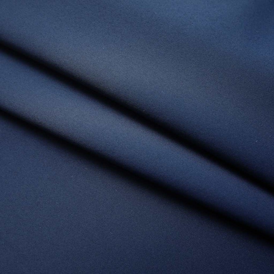 Cortinas opacas con ganchos 2 unidades azul 140x245