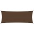 Toldo de vela HDPE marrón 160 g/m² 2x4,5