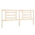 Cabecero de cama madera maciza de pino 206x4x100