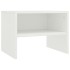 Mesitas de noche 2 uds madera contrachapada blanco 40x30x30