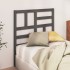 Cabecero de cama madera maciza de pino gris 96x4x104