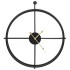 Reloj de pared de hierro negro 52