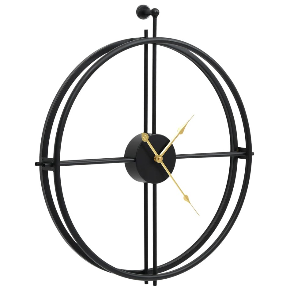 Reloj de pared de hierro negro 52
