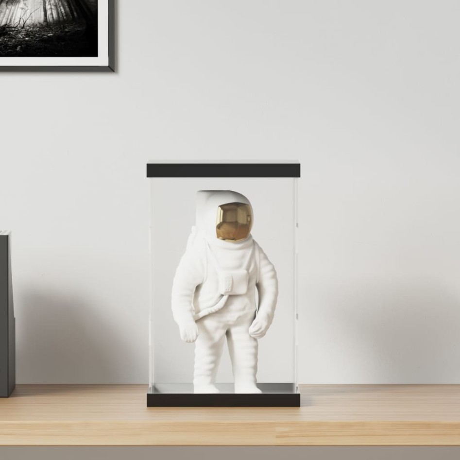 Caja de exposición acrílico transparente 22x18x35