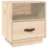 Mesita de noche madera maciza de pino 40x34x45
