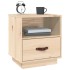 Mesita de noche madera maciza de pino 40x34x45