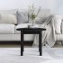 Mesa de centro de madera maciza de pino negro Ø 55x45