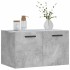 Armario de pared madera ingeniería gris hormigón 60x36,5x35