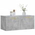 Armario de pared madera ingeniería gris hormigón 80x36,5x35