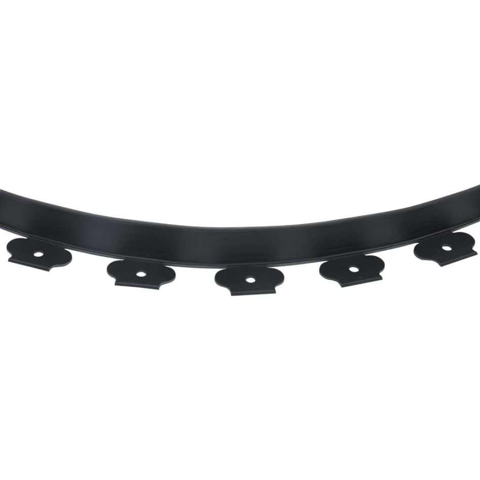 Borde de césped flexible con 30 estacas 10 m 5