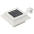 Lámparas solares de exterior LED cuadradas 6 uds 12 cm
