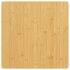 Tablero de mesa de bambú 40x40x1,5