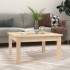 Mesa de centro de madera maciza de pino 55x55x30