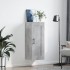 Armario de pared madera ingeniería gris hormigón 34,5x34x90