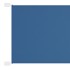 Toldo vertical tela oxford azul 140x600