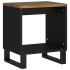 Mesa de centro madera maciza mango y contrachapada 40x31x46