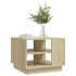 Mesa de centro madera de ingeniería roble Sonoma 55x55x43