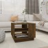 Mesa de centro madera de ingeniería roble ahumado 55x55x43