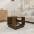 Mesa de centro madera de ingeniería roble ahumado 55x55x43