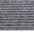 Alfombra felpudo atrapasuciedad gris 100x100